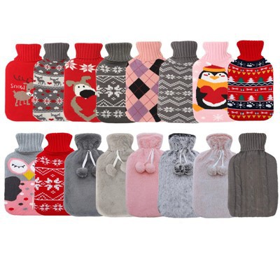 Boce za toplu vodu s pletenim poklopcem