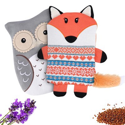 Mikrovalna grijana jastuka napunjena životinja